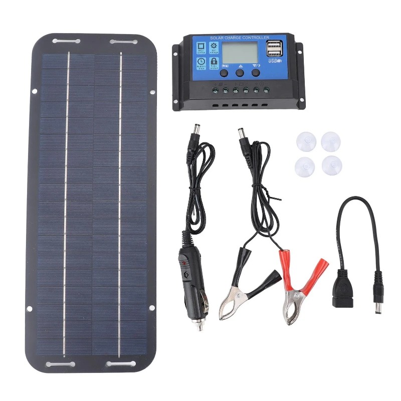 Kit de cargador de panel solar - Solar Emergency Charger reseña y precio