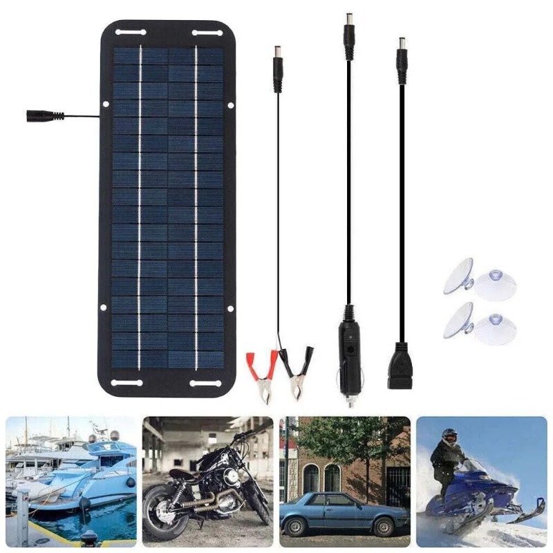 Kit de cargador de panel solar - Solar Emergency Charger reseña y precio