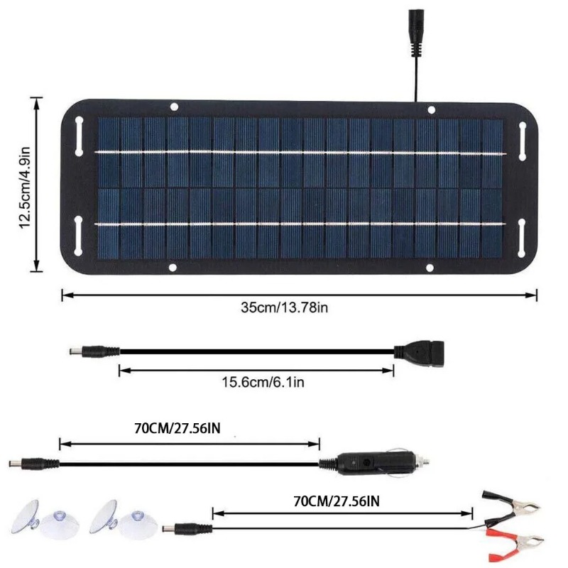 Kit de cargador de panel solar - Solar Emergency Charger reseña y precio